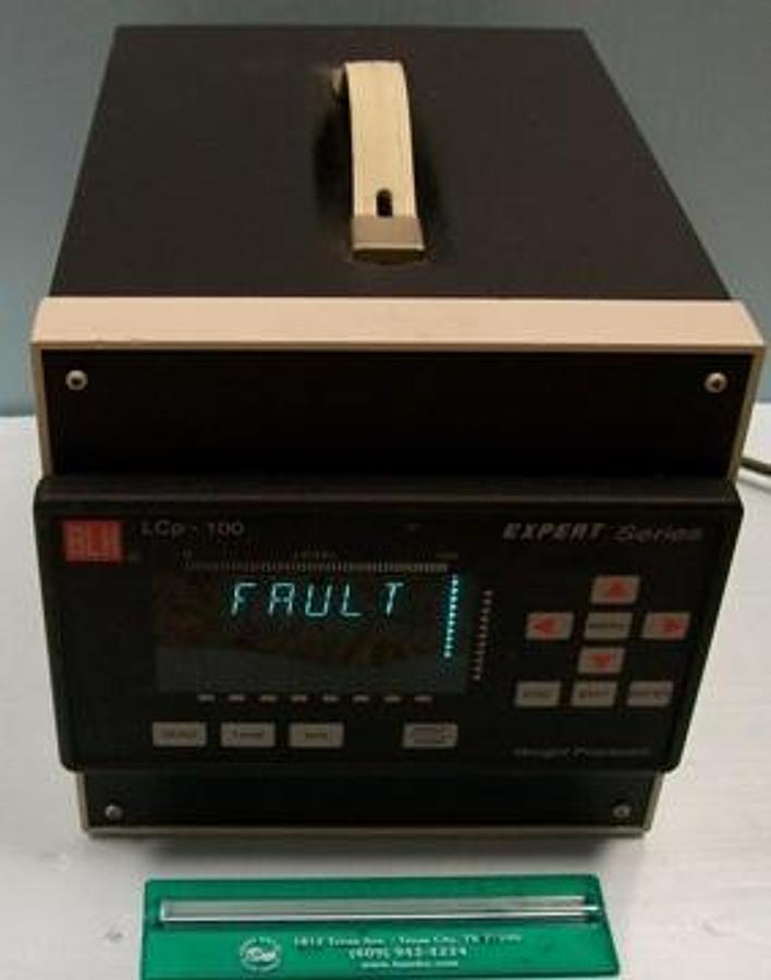 Used BLH LCP-100 EXPERT SERIES PORTABLE WEIGHT PROCESSOR VERSION 3.10 SERIAL # 8060096 ASSY 1-1-2-H-1 ORDER # C43-1067 POWER: 115/230 VAC