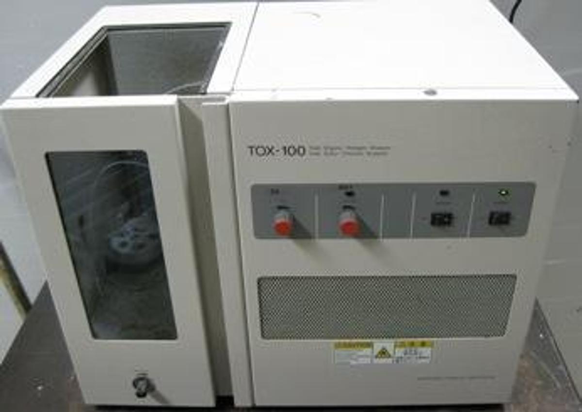 Used MITSUBISHI CHEMICAL CORPORATION TOX-100 TOTAL ORGANIC HALOGEN ANALYZER