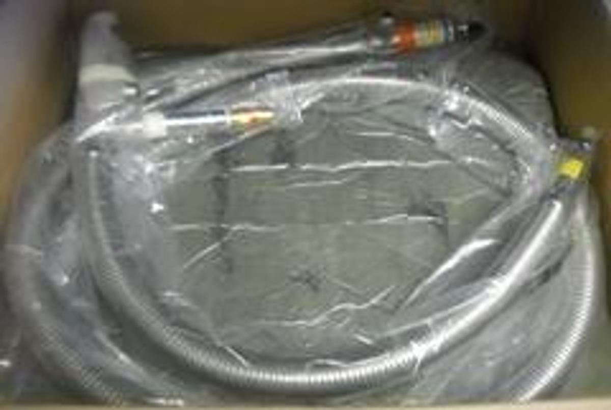 Used TECHINIFAB PRODUCTS CRYOGENIC EQUIPMENT TRANSFER HOSE