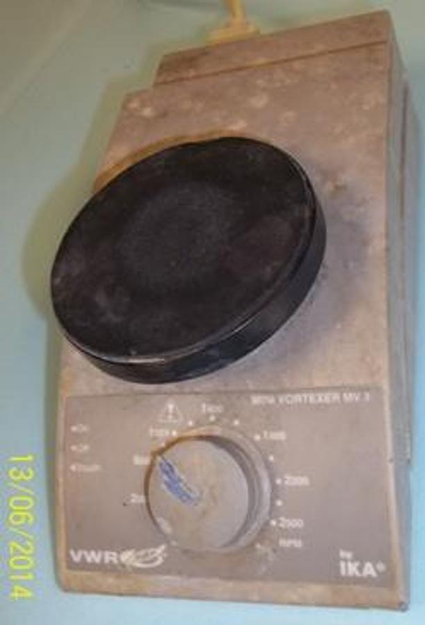 Used IKA WORKS INC. VWR MINI VORTEXER MV1