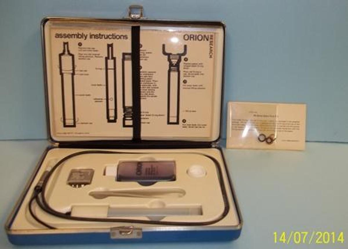 Used QTY. 1. ORION IONANALYZER KIT INCLUDES ORION RESEARCH AMMONIA POROUS MEMBRANES 95-10-04