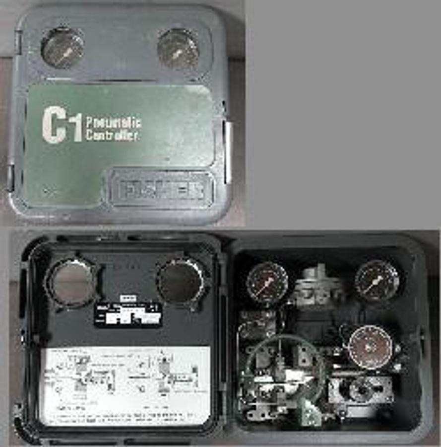Used FISHER C1 PNEUMATIC CONTROLLER TYPE C1