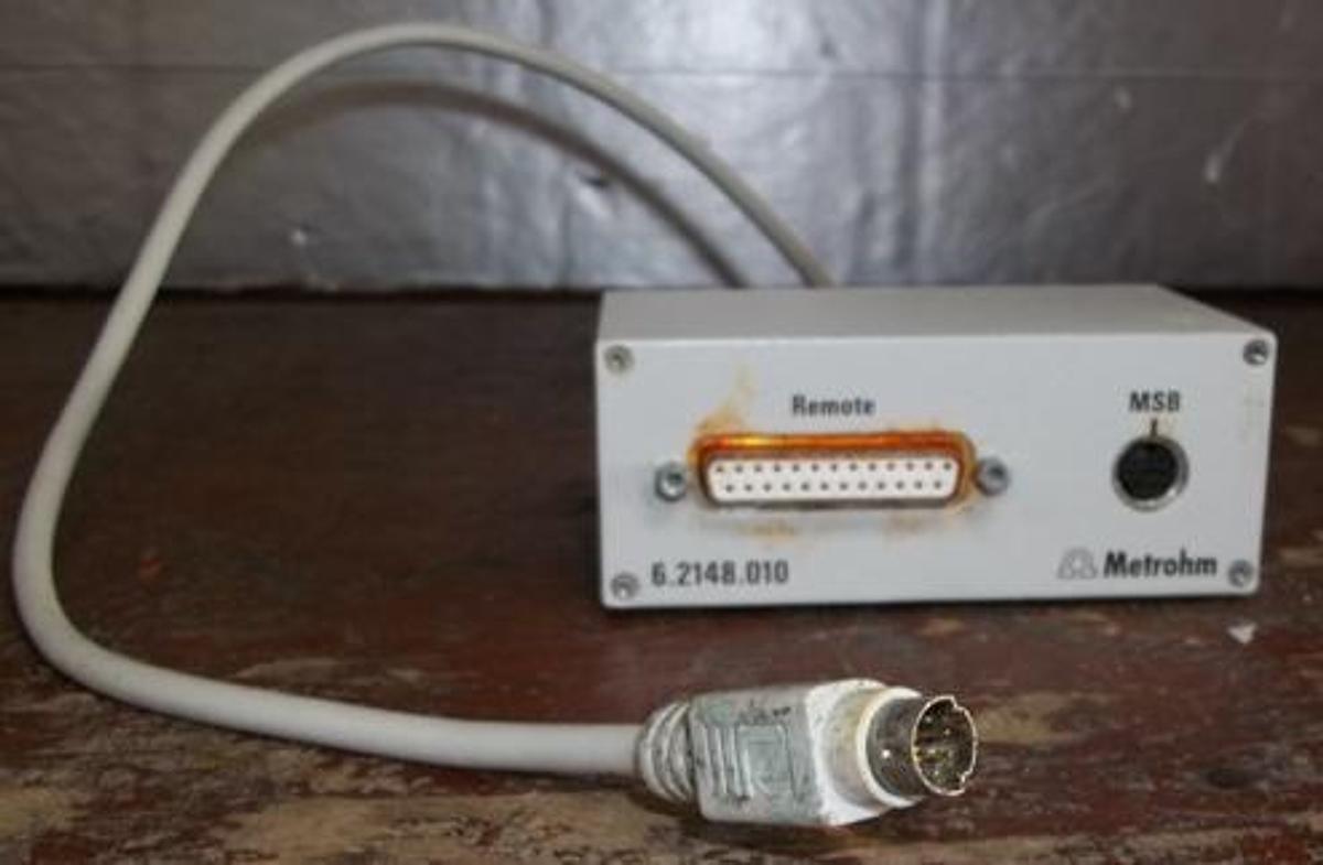 Used METROHM REMOTE 6.2148.010