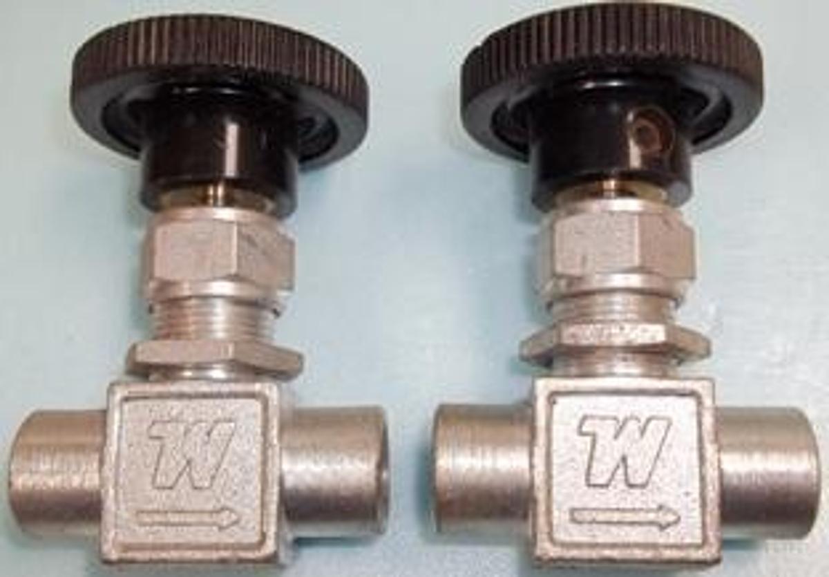 Used WHITEY/ SWAGELOK VALVE NEEDLE VALVE