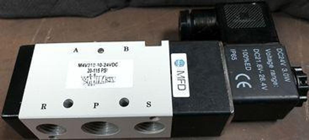 Used BIMBA MFD PNEUMATIC SOLENOID VALVE