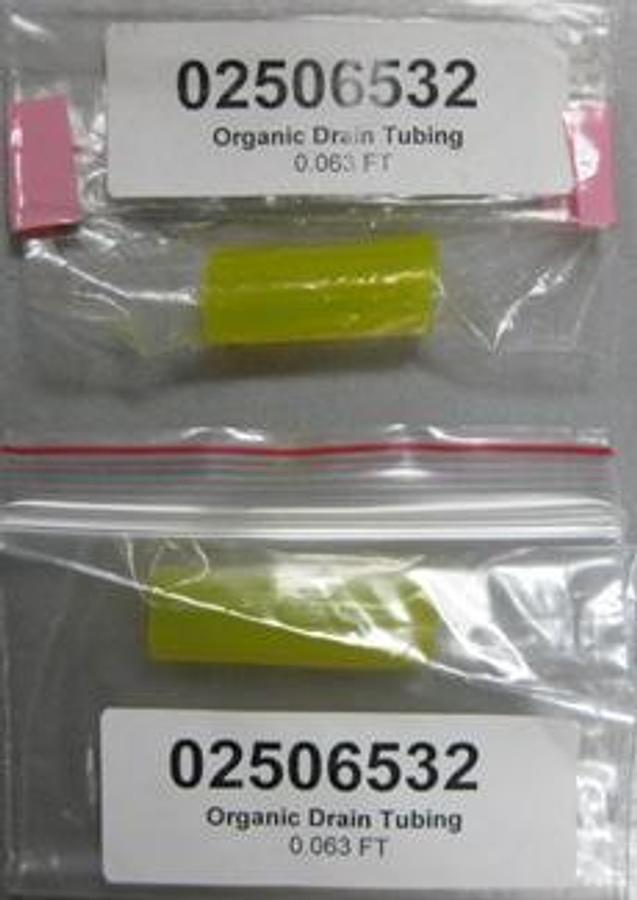 Used PERKIN ELMER ORGANIC DRAIN TUBING 0.063 FT