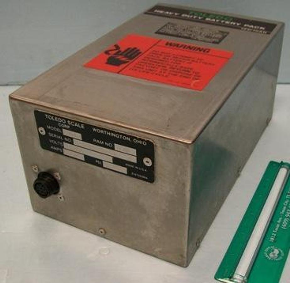 Used TOLEDO HEAVY DUTY BATTERY PACK