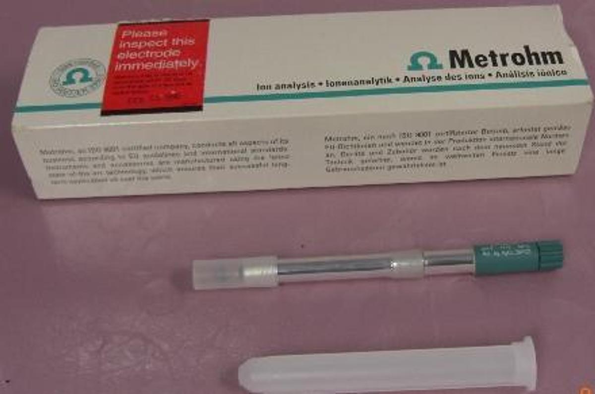 Used METROHM ELECTRODE 6.0133.100
