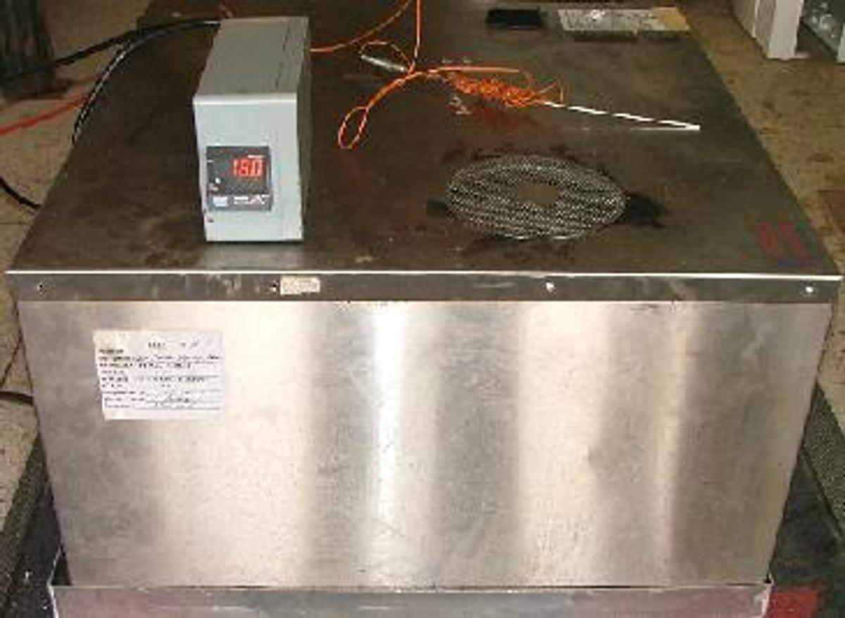 Used LAWLER COLD CRANK CHILLING BATH WITH THERMOCOUPLE TEMPERATURE CONTROLLER INDICATOR