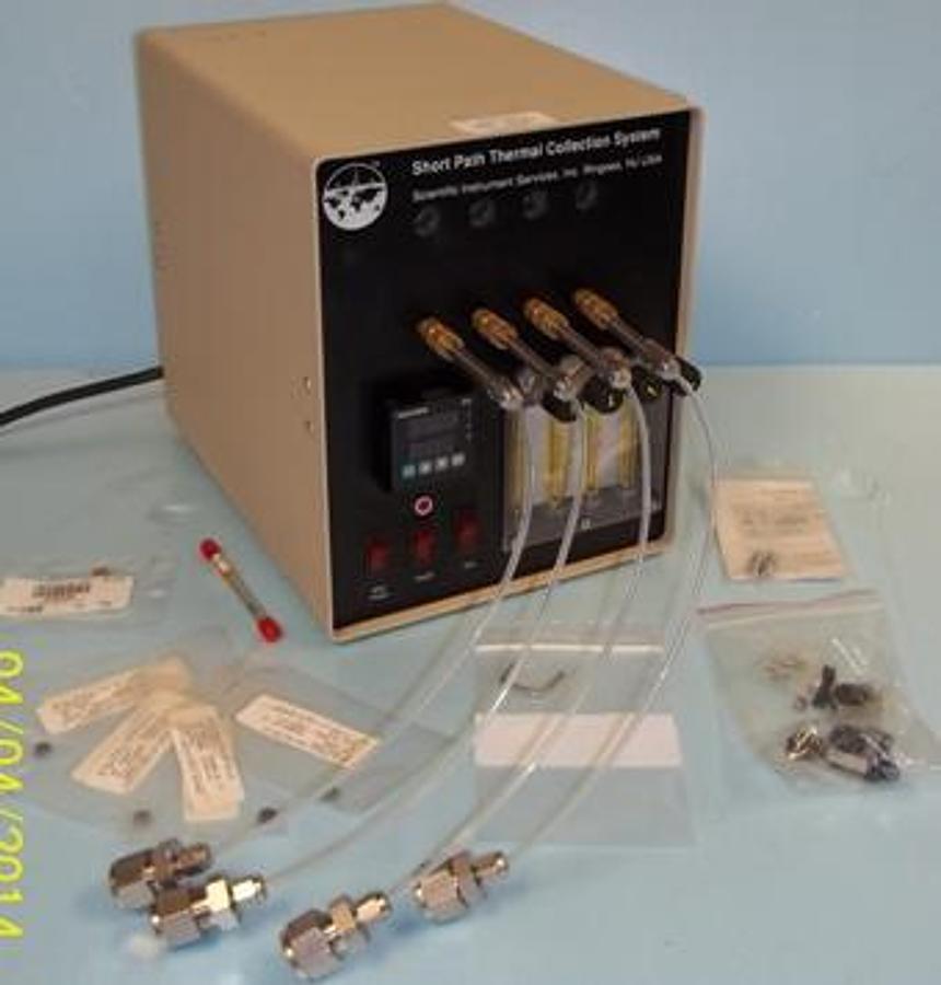 Used SCIENTIFIC INSTRUMENTS SERVICES INC. SHORT PATH THERMAL COLLECTION SYSTEM MODEL