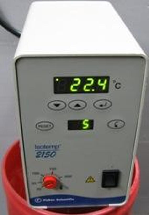 Used QTY. 1. FISHER SCIENTIFIC ISOTEMP 2150