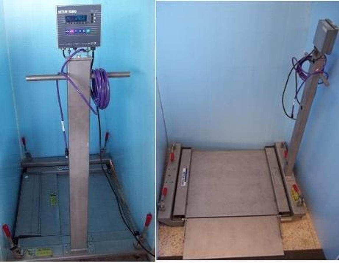 Used METTLER TOLEDO DECK MATE SCALE WITH CONTROLLER MODEL: PANTHER