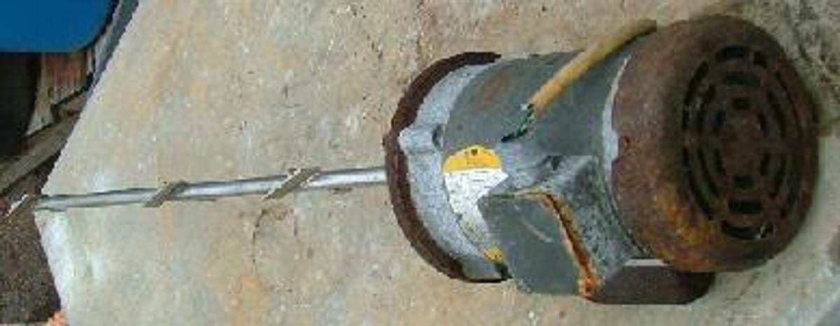 Used BALDOR INDUSTRIAL MOTOR