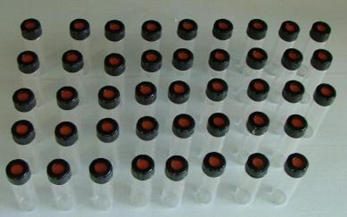 Used SAMPLE VIALS 10ML