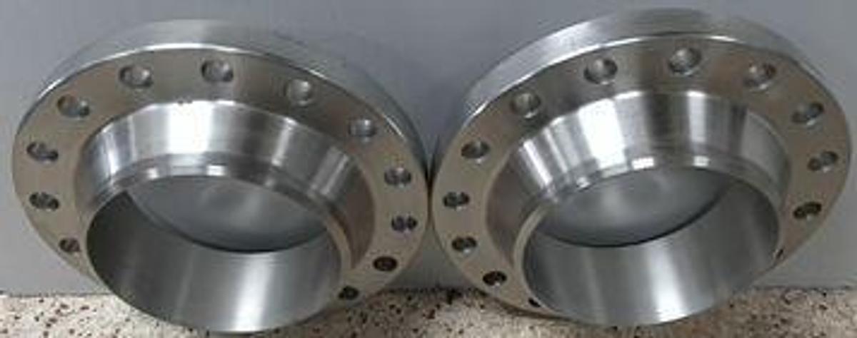 Used HYUPSUNG-METAL 10" 300 RAISED FACE WELD NECK SCH 40 FLANGE 304/304LS/40S B16.5B16 A/SA182/F304/F304L PMI HE150491.A
