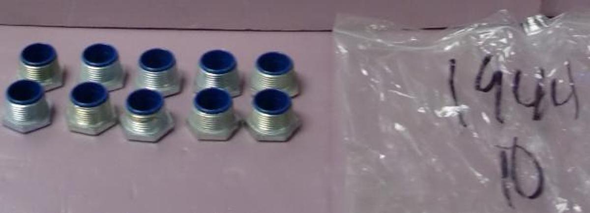 Used QTY. 10. 1" CHASE NIPPLE INSULATED