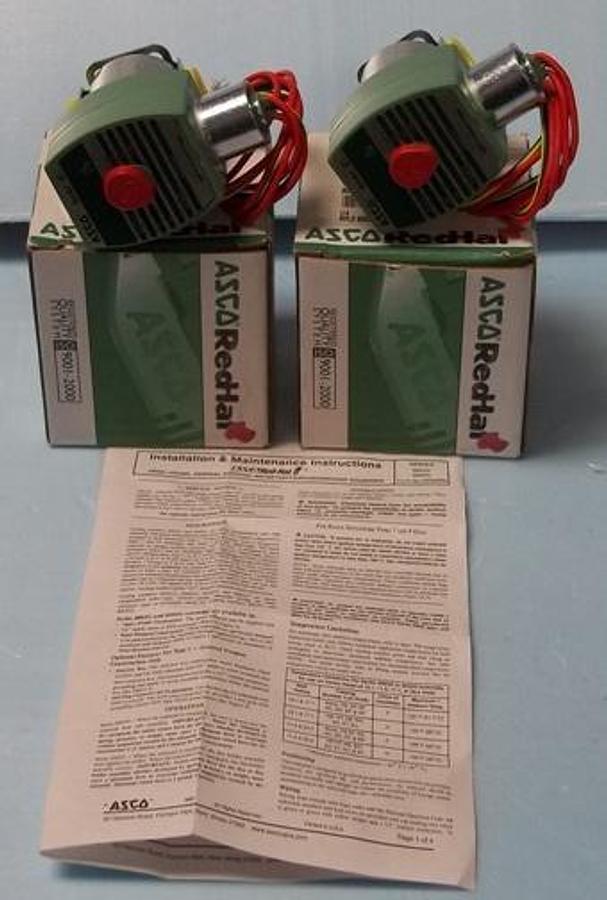 Used ASCO RED HAT II SOLENOID REBUILD KIT # 304352-T ENCL TYPES 2