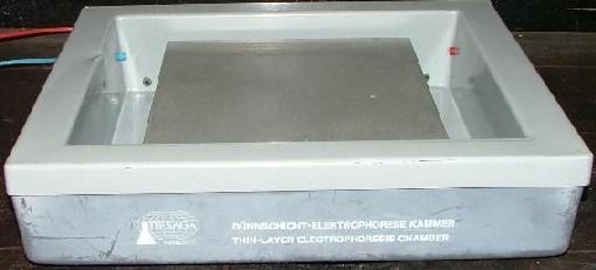 Used DESAGA THIN-LAYER ELECTROPHORESIS CHAMBER