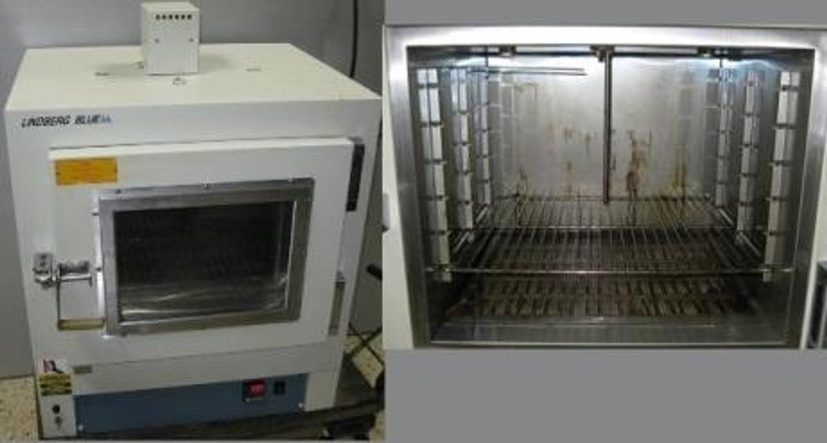 Used LINDBERG BLUE M ASPHALT THIN FILM DRYING OVEN ASTM D1754 MODEL: NO: RS18A-1