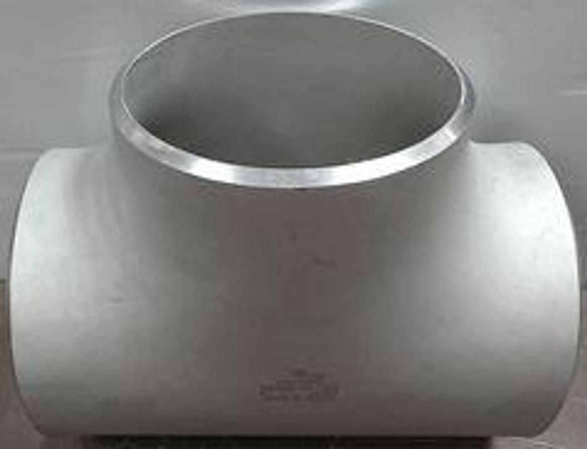 Used 8" Stainless Steel Tee Fitting