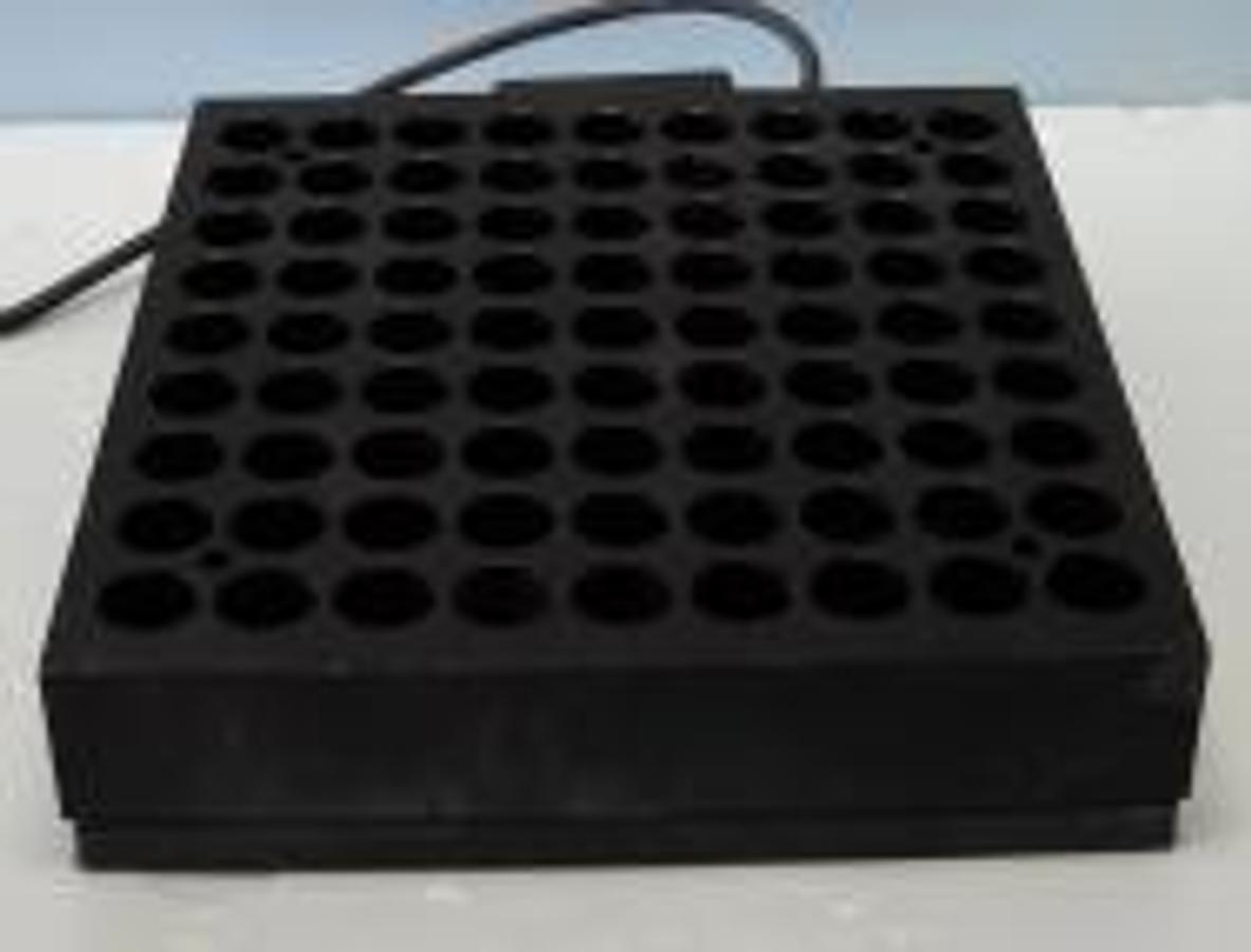 Used QTY. 1. HEATING BLOCK 81 SAMPLE HOLES