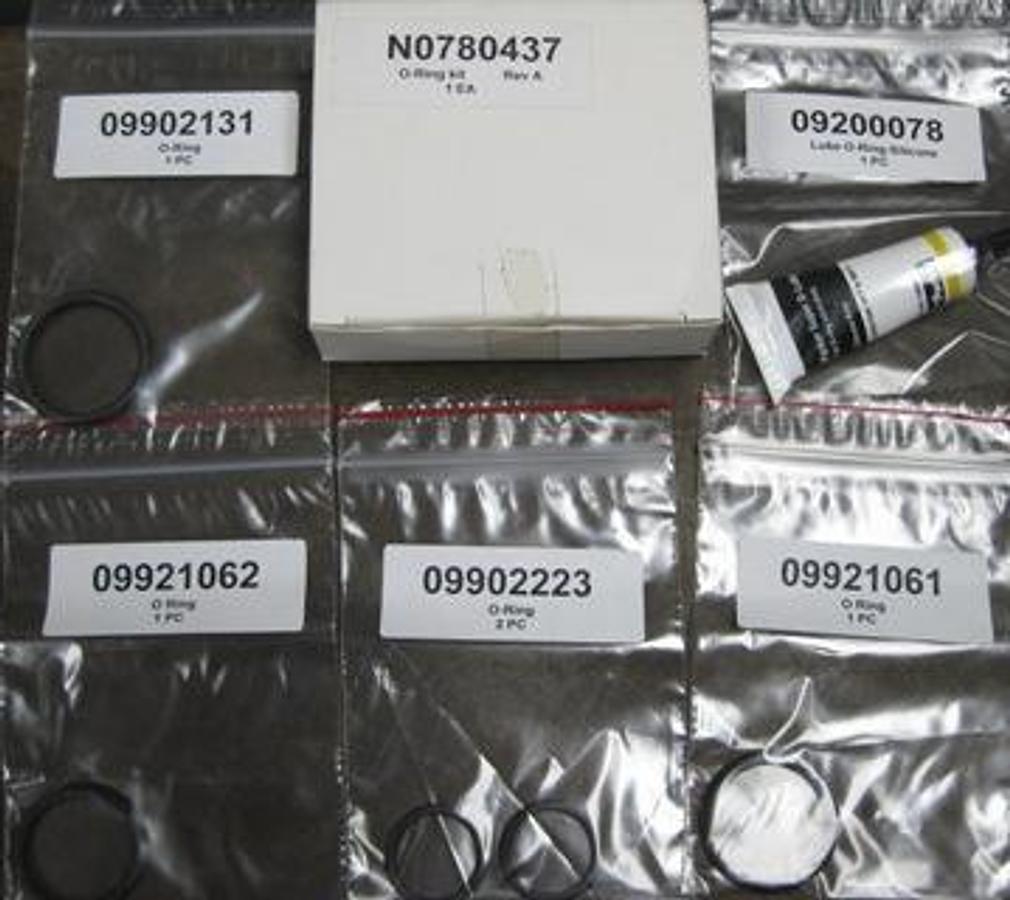 Used PERKIN ELMER O-RING KIT REV. A