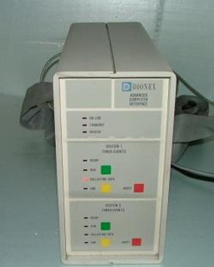Used QTY. 1. DIONEX ADVANCED COMPUTER INTERFACE.