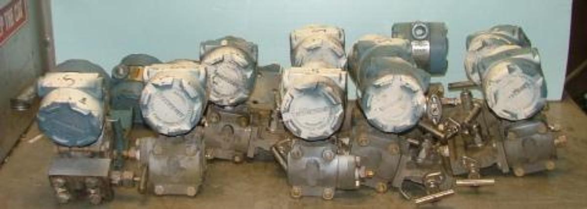 Used 1151 SMART ROSEMOUNT #1151GP5S22 CAL 0-750 IN H20 OUTPUT 4-20MA SUPPLY 12-45 VDC MAX MAX WP 750 IN H2O FACTORY MUTUAL SYSTEM APPROVED EXPLOSION PROOF FOR CLASS I DIV 1 GROUPS B