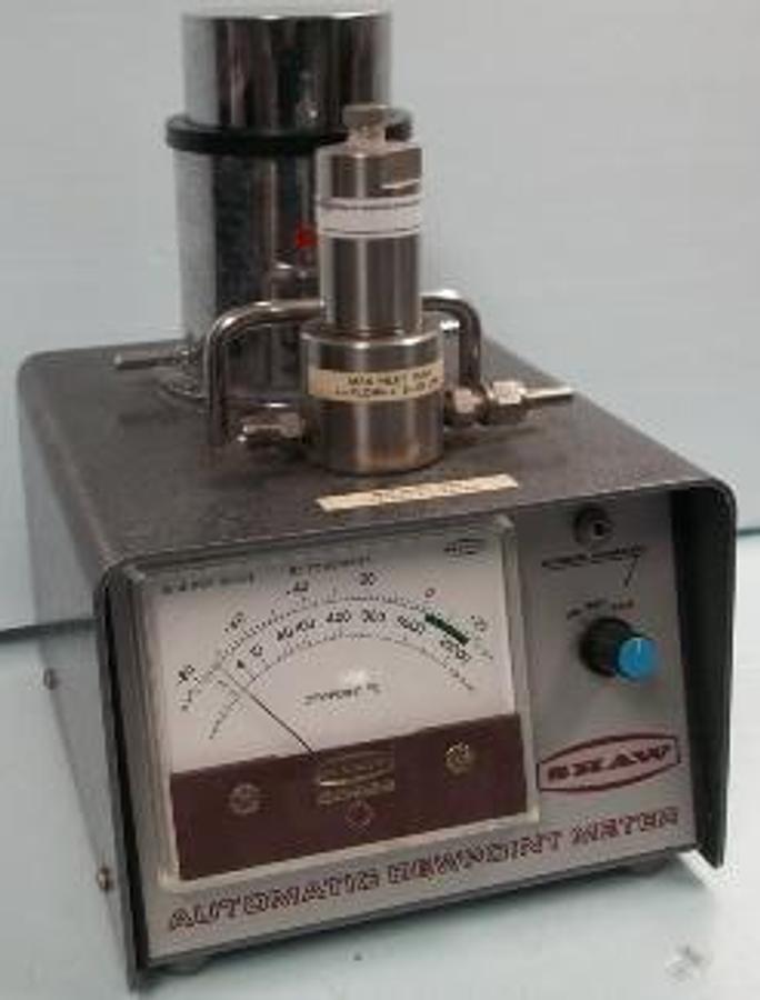 Used QTY. 1. SHAW MOISTURE METERS AUTOMATIC DEW POINT METER BLUE SPOT SENSOR