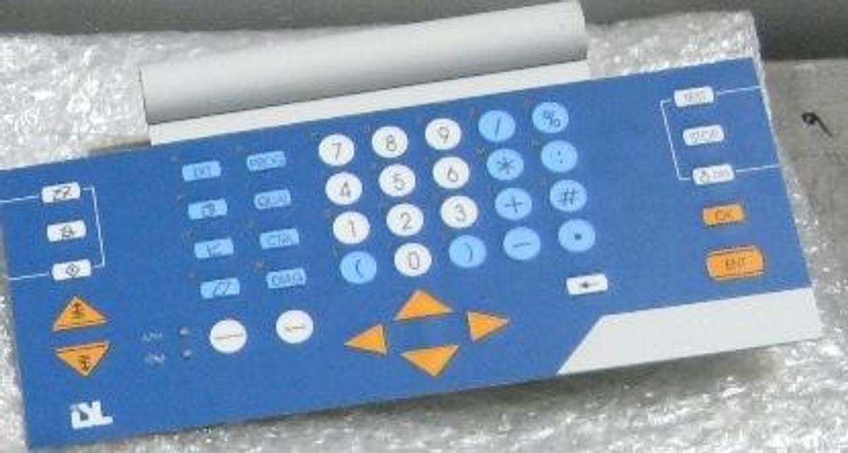 Used ISL BY PAC AD86 5G2 DISTILLATION ANALYZER KEY PADS. NEW SURPLUS.