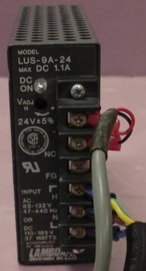 Used QTY. 1. LAMBDA ELECTRICS INC. LUS-9A-Z4