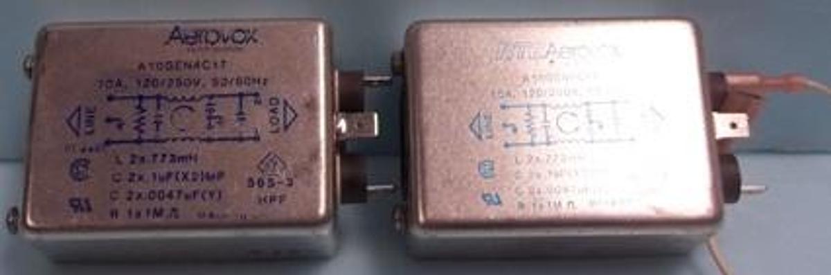 Used QTY. 2. SIEVERS AEROVOX A10GEN4C17 10A