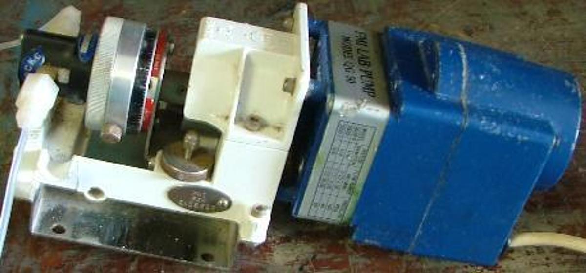 Used F.M.I. LAB PUMP MODEL: QG 50