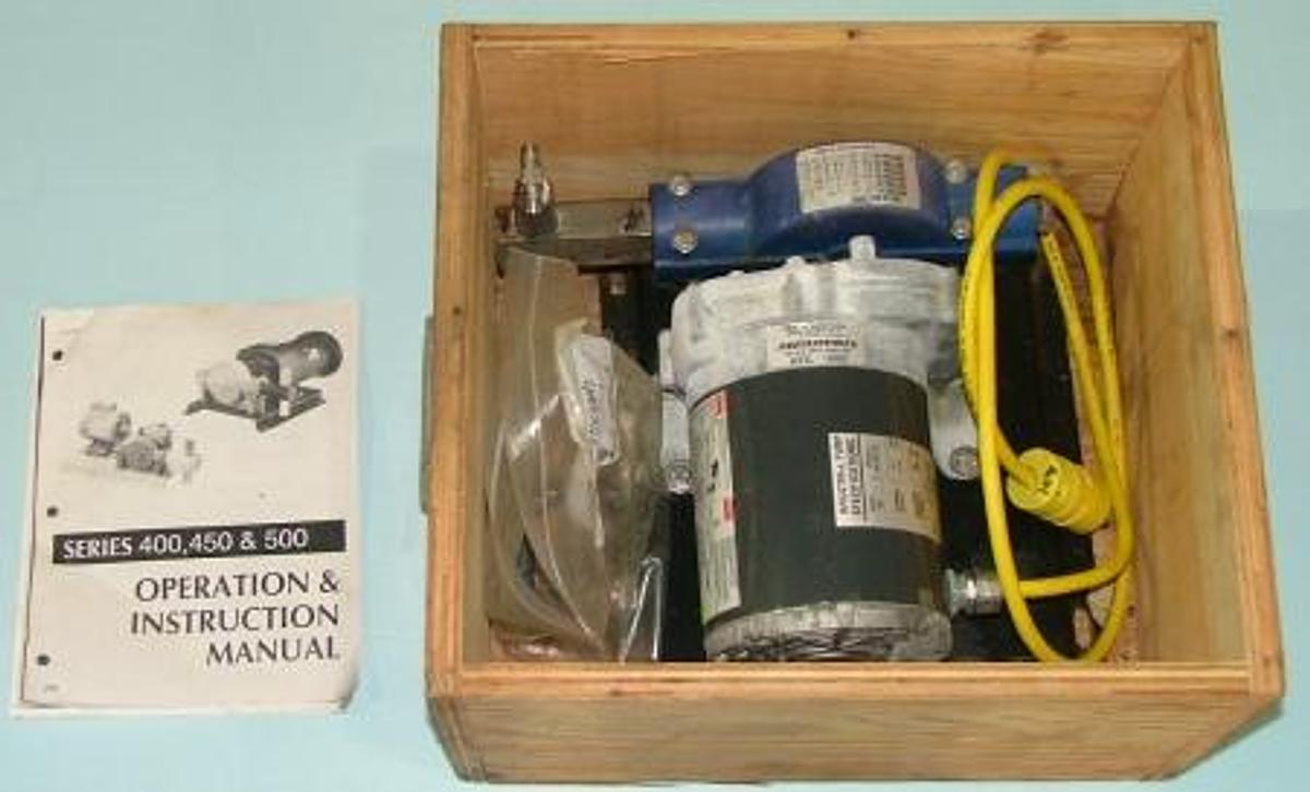 Used QTY. 1. CHEM-TECH METERING PUMP SYSTEM PULSAFEEDER A UNIT OF