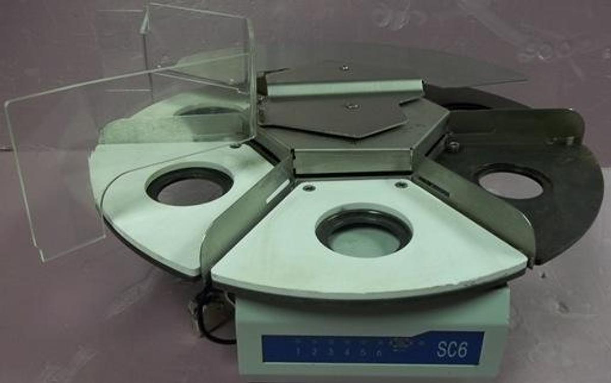 Used ISL BY PAC SC6 AUTOMATIC FLASH POINT TESTER AUTO SAMPLER TURN TABLE