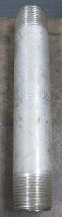 Used WM ¾" X 6" S/80 THREADED STAINLESS PIPE STUB (NIPPLE)