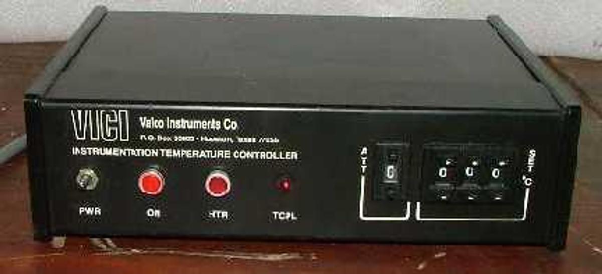 Used VICI VALCO INSTRUMENTS INSTRUMENTATION TEMPERATURE CONTROLLER