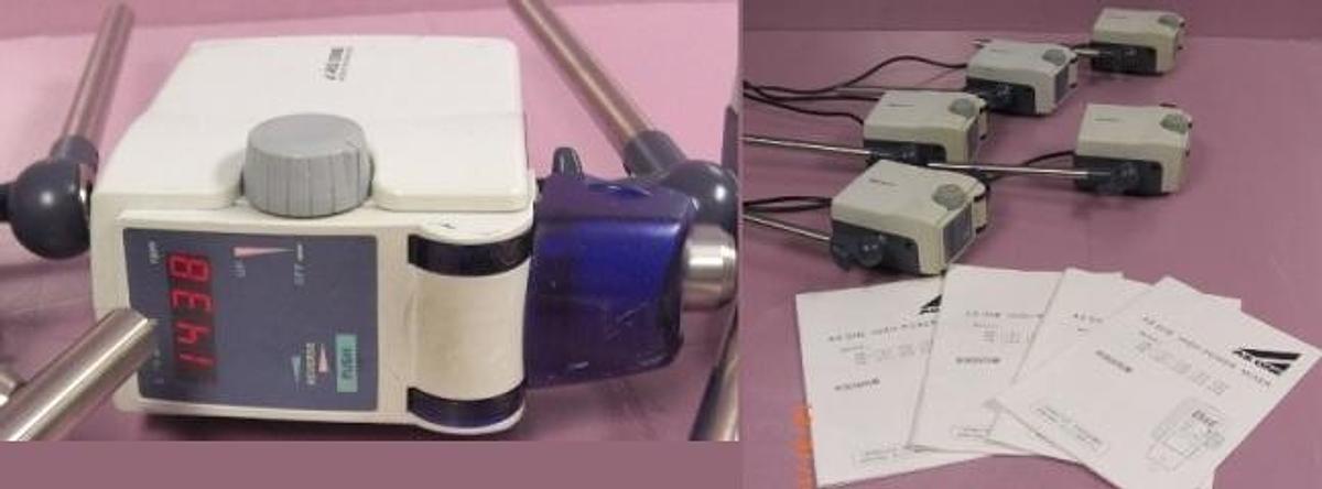 Used QTY. 1. AS ONE HIGH POWER OVER HEAD RING STAND MIXER