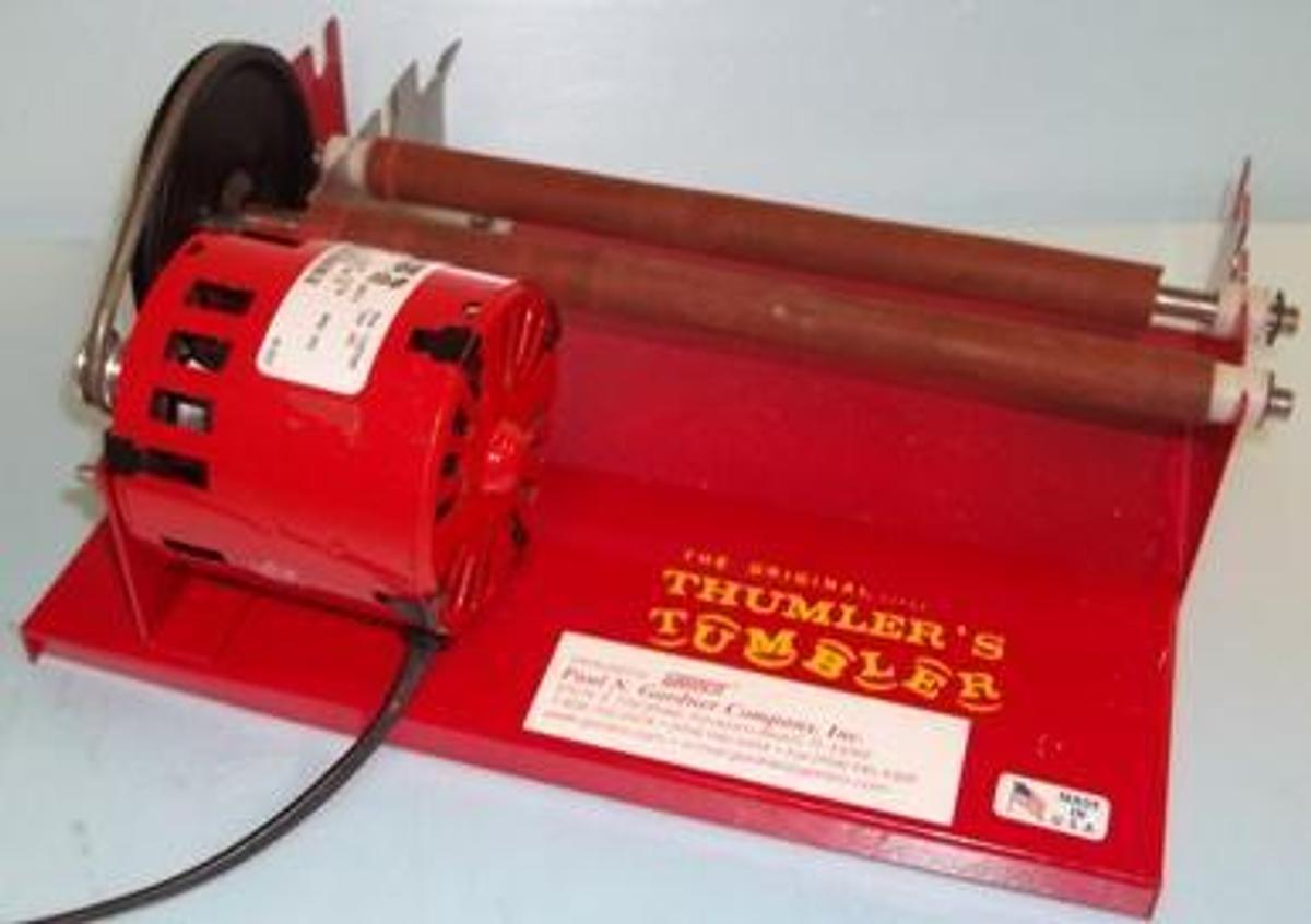 Used PAUL N. GARDNER CO. INC. THE ORIGINAL THUMLERS TUMBLER WITH FASCO INDUSTRIES MOTOR MODEL: 71637283