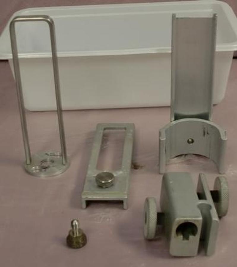 Used QTY. 4. BROOKFIELD PARTS CONSISTING OF: 3) BROOKFIELD SPINDLE GUARD