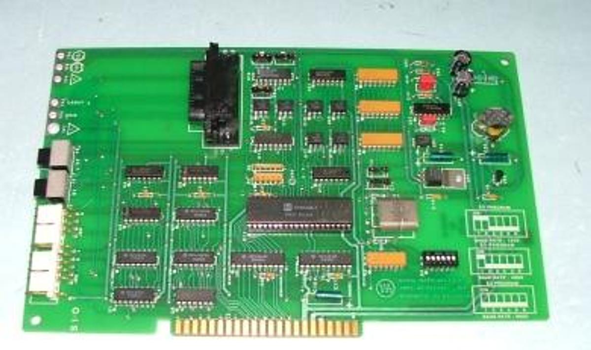 Used QTY. 1. SERIAL INTERFACE P.C.B. POWER CONTROL BOARD. ASSY. 03-917742-00 REV. 5 SCHEMATIC 03-917745-00.