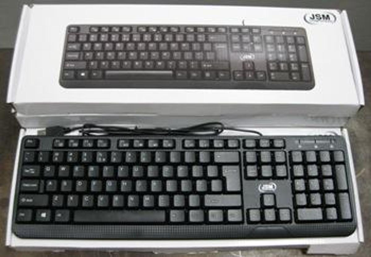 Used QTY. 4. JSM COMPUTERS KEYBOARD