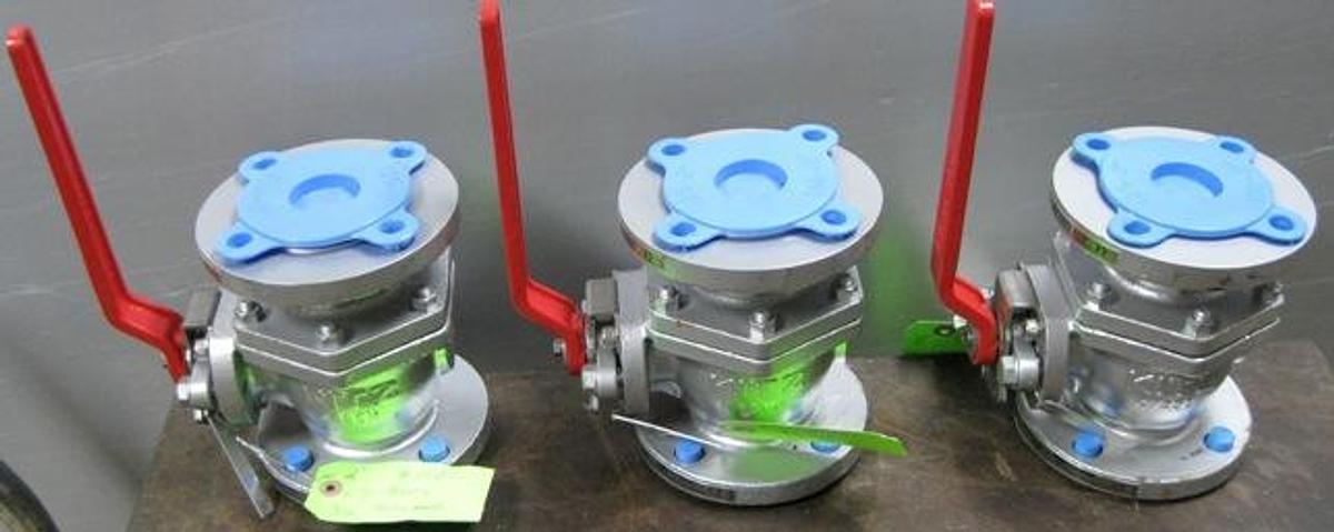 Used KITZ CORP 2" 150 FLANGED WCB BALL VALVE