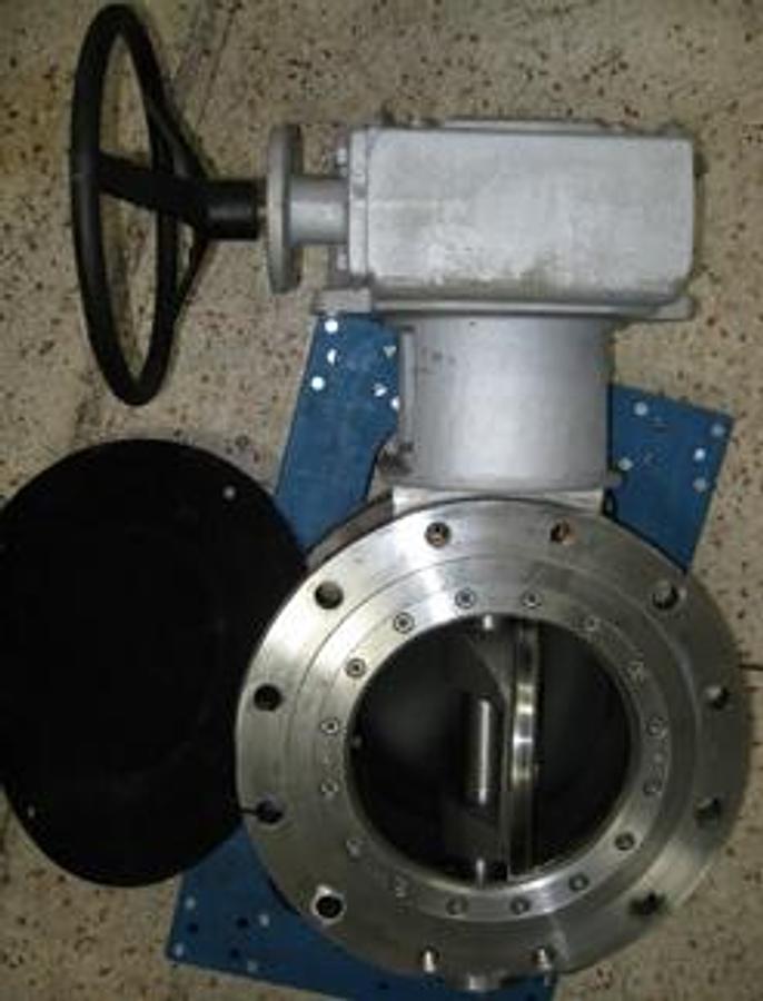 Used QTY. 1. ADAMS 12" 150 CF8M FLANGED RAISED FACE TIGHT SHUT-OFF