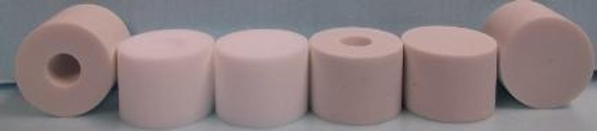 Used NO NAME NO #S ROUND BOTTOM CENTRIFUGE TUBE INSERT REDUCING ADAPTER 1 3/8" X 1" 1 ML.