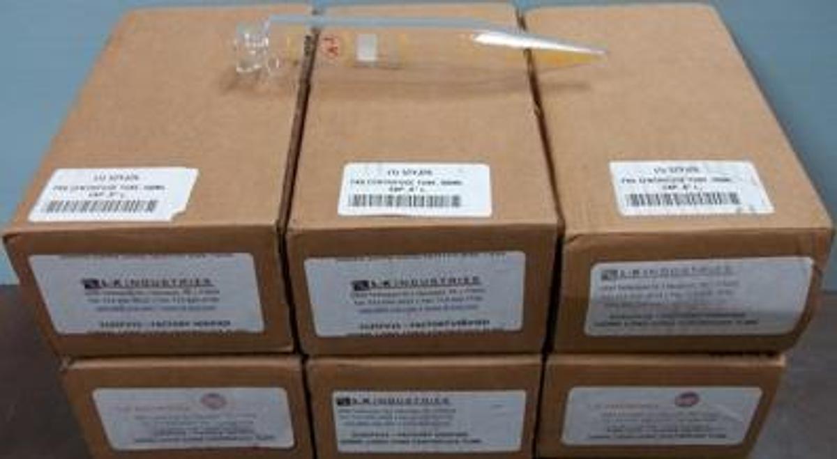 Used QTY. 3. BOXES CONTAINING 6 EACH L-K INDUSTRIES GLASS