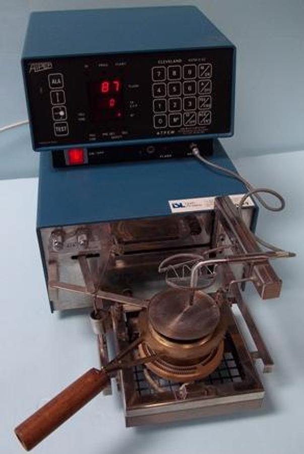Used ISL / (PAC PETROLEUM ANALYZER COMPANY) ATPEM CLEVELAND OPEN CUP FLASHPOINT TESTER