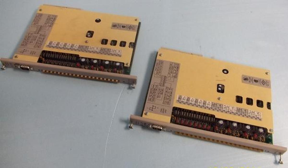 Used QTY. 2. TEXAS INSTRUMENTS / SIEMENS PC CONTROL MODULE 8IN/4 OUT ANALOG 505-7012.