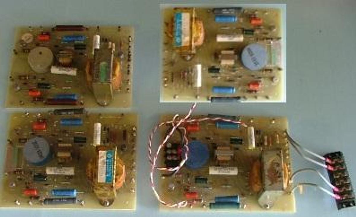Used WESTINGHOUSE PLC DRIVE BOARDS VECTOR CONTROL BOARDS CONSISTING OF: 1) MODEL VPH1009-215-1 AND 3) MODEL: VPH1009-115-1. .