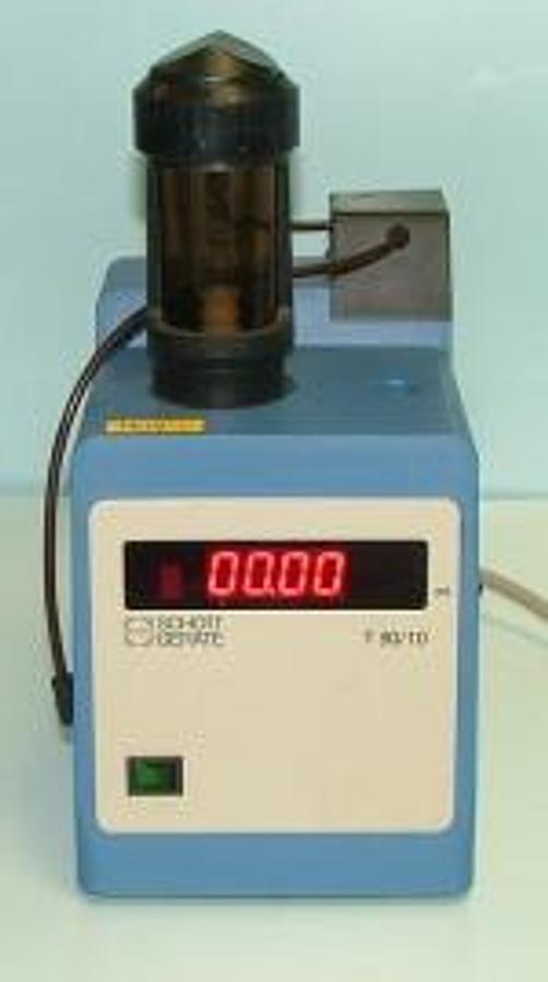 Used QTY. 1. SCHOTT GERATE T 90/10 GMBH D 6238 HOFHEIM A TS. TYPE T 90 NR. 405212.